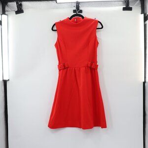 Vintage 1960s Red Fritzi Dress